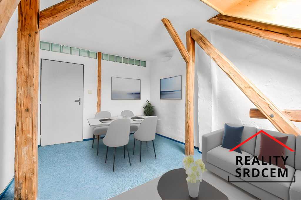 Pronájem kanceláře v podkroví, 14 m2 s výbornou dostupností, Stanislavského, Ostrava – Svinov