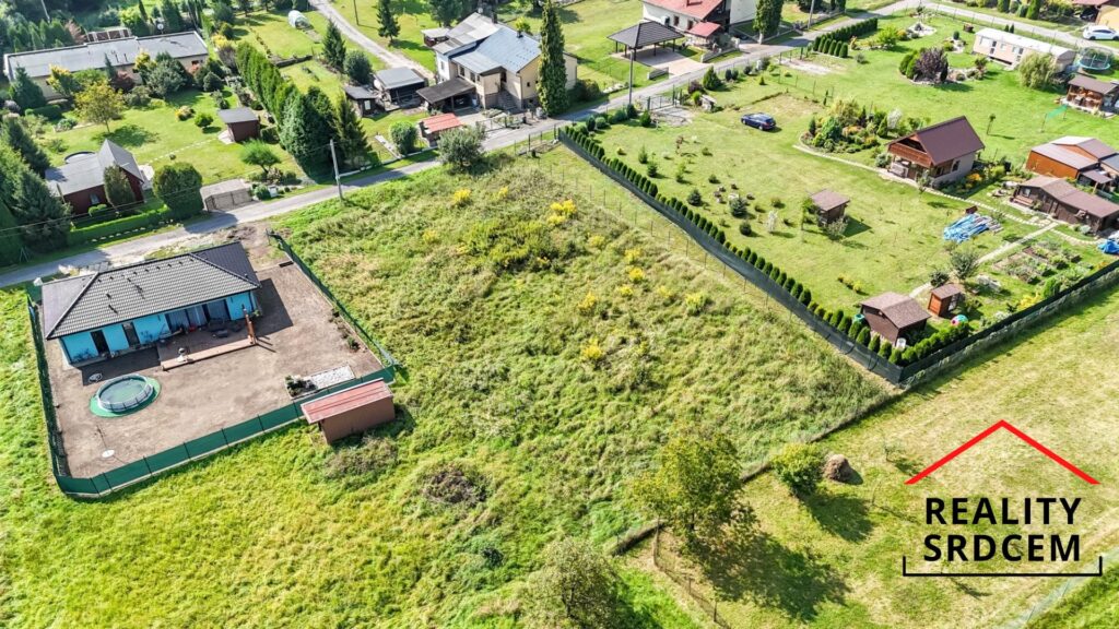 Prodej krásného stavebního pozemku 1606 m2, ul. K Zastávce, Dolní Lutyně