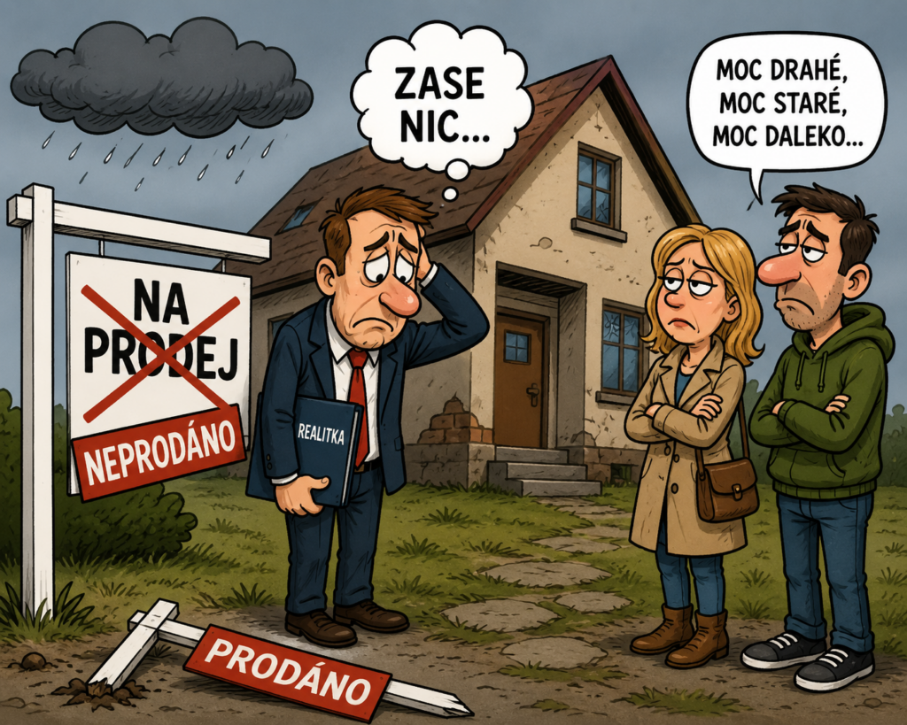 Co dělat, když se nedaří prodat nemovitost?